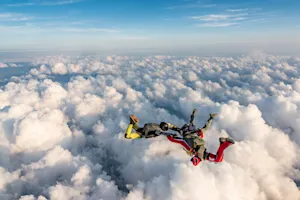 What's the hardest part about skydiving? image