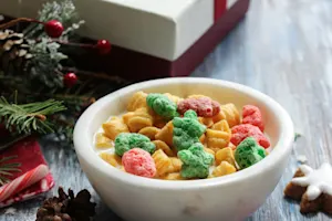 What's the most popular cereal around the holidays? image
