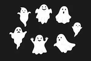 Where do ghosts prefer to swim? image