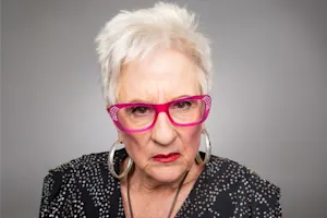 Which celebrity always frowns? image