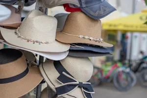 Which celebrity is the biggest fan of hats? image