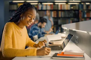 Which subject has two parts? image