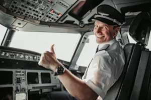 Why are pilots always in a good mood? image