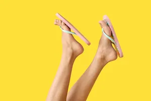 Why are sandals so indecisive? image