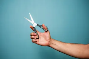 Why are scissors so forgiving? image