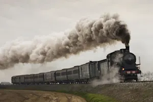 Why did the train always get heated in an argument? image