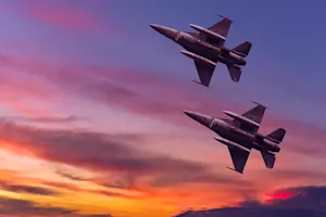 Why did the twins join the Air Force? image