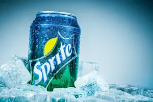 Why did the woman get mad at her husband when she asked him to pick up six cans of Sprite®? image