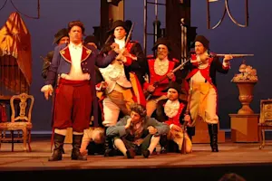 Why do we tell actors to break a leg? image