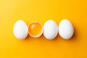 Why don't eggs tell each other jokes? image