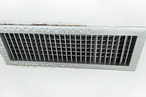 Why was the air compressor dripping with sweat? image