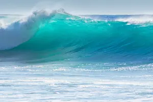 Why was the ocean too hot to swim in? image